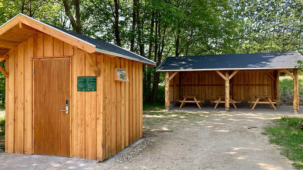 Hærvejens Shelterplads Nørre Snede