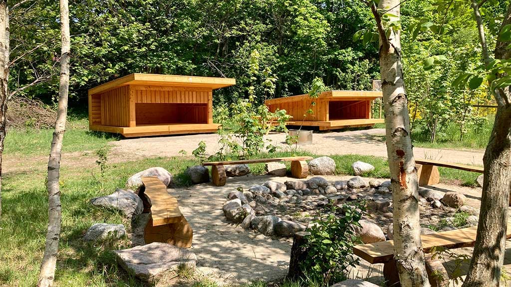 Hærvejens Shelterplads Nørre Snede