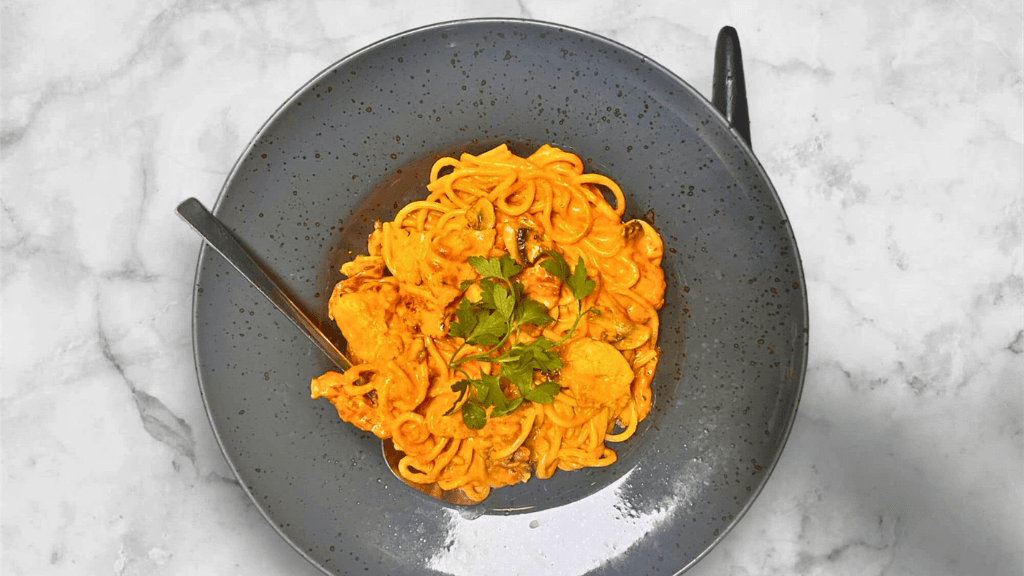 Pasta dish at Café 89